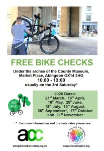 Bike Check @ Arches, Abingdon County Hall Museum