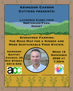 Stockfree Farming - the roadmap for a kinder and more sustainable food system @ Abingdon Baptist Church